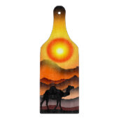 Camel Cutting Board - Malerdesign Schneidebrett (Vorderseite)