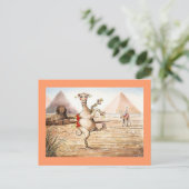 Camel Dance Postcard Postkarte (Stehend Vorderseite)