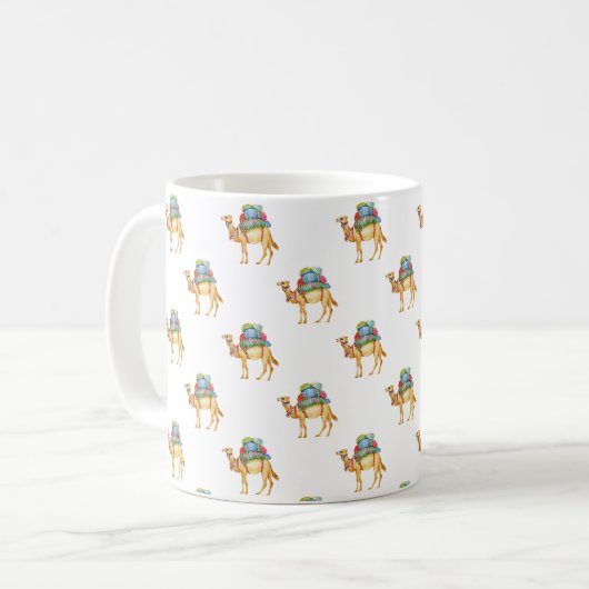 Camel Dromedary Kaffeetasse (Vorderseite Links)