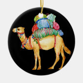 Camel Dromedary Keramik Ornament (Vorne)