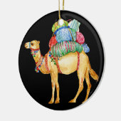 Camel Dromedary Keramik Ornament (Links)