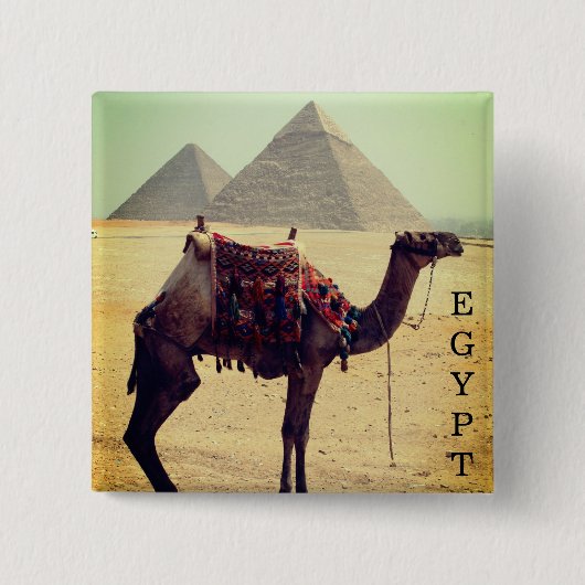 Camel egypt Pyramiden Button (Vorderseite)