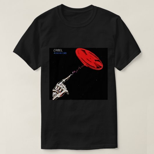 Camel - English Progressive Rock Band - A Live Rec T-Shirt (Design vorne)