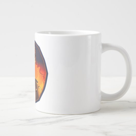 Camel Firefighter Jumbo-Tasse (Rechts)