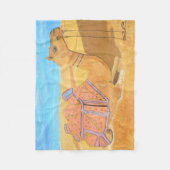 Camel Fleece Blanket (Vorderseite)