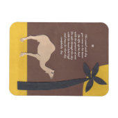 Camel Gedicht Magnet (Horizontal)