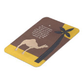Camel Gedicht Magnet (Linke Seite)