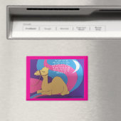 Camel Gedicht Magnet (In Situ (Geschirrspüler))