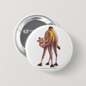Camel Geschenke & Accessoires Button (Vorne & Hinten)