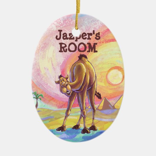 Camel Geschenke & Accessoires Keramikornament (Vorne)