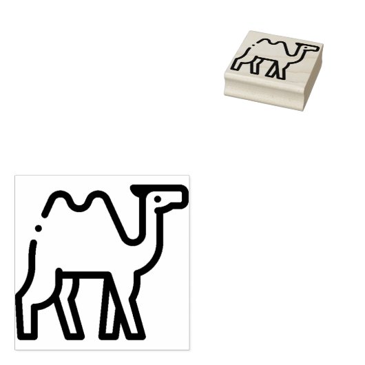 Camel Gummistempel (Stempel)
