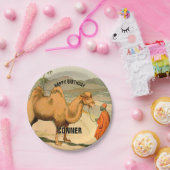 Camel Happy Birthday Party Pappteller (Party)