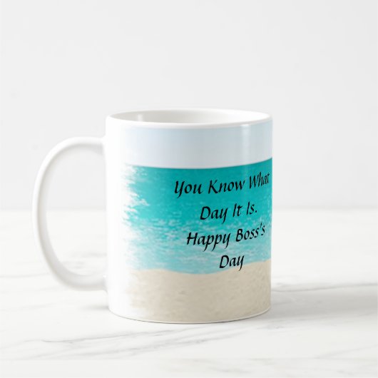 Camel Hump Day Boss's Day Coffee Tasse (Links)