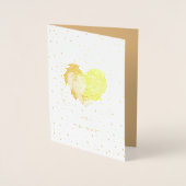 Camel I Liebe You Luxus Foto Text Valentines Folienkarte (Vorderseite)