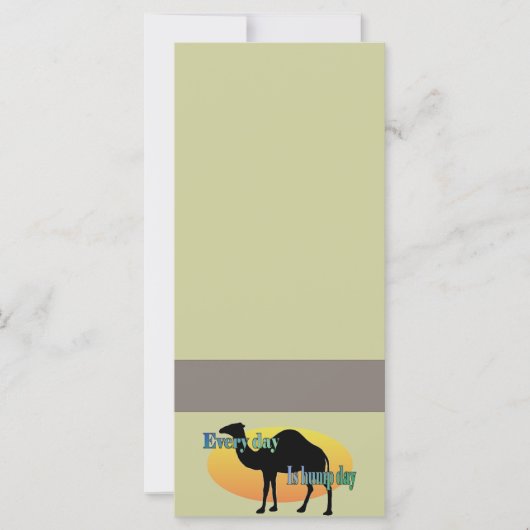 Camel - Jeder Tag ist Hump Day! (Vorderseite)