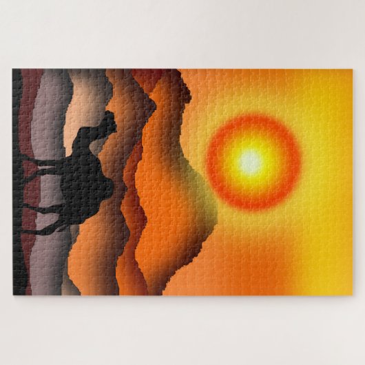 Camel Jigsaw Puzzle (Horizontal)