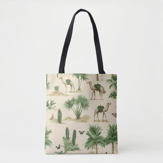 "Camel Journey Tote Bag" Tasche (Vorderseite)