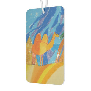 Camel Kunst von Kindern Autolufterfrischer