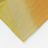 Camel Kunst von Kindern Fleecedecke (Ecke)