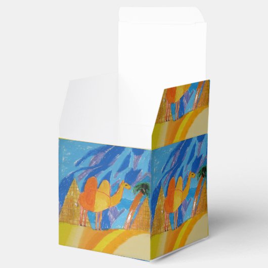 Camel Kunst von Kindern Geschenkschachtel (Geöffnet)