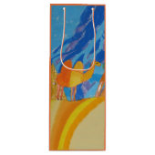 Camel Kunst von Kindern Geschenktüte Für Weinflaschen (Vorderseite)