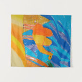 Camel Kunst von Kindern Wandteppich (Vorderseite (Horizontal))