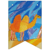 Camel Kunst von Kindern Wimpelkette (Zweite Fahne)