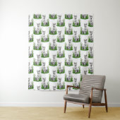 Camel Lama Alpaca Muster Design Wandteppich (Beispiel)