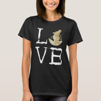 Camel Liebe Creepy Palm Arabian Desert Animal Came T-Shirt