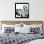Camel Liebe Leinwanddruck (Insitu (Schlafzimmer))