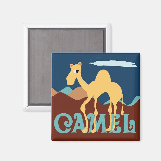 Camel Magnet (Vorderseite/Rückseite)