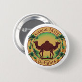 Camel Milk Delights-Tropical Camel Palm Pineapple Button (Vorne & Hinten)