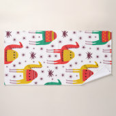 Camel Muster flache Farbgestaltung Badehandtuch (Badehandtuch)