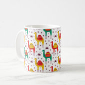 Camel Muster flache Farbgestaltung Kaffeetasse (Vorderseite Links)