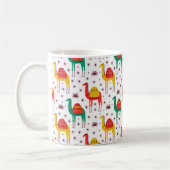 Camel Muster flache Farbgestaltung Kaffeetasse (Links)