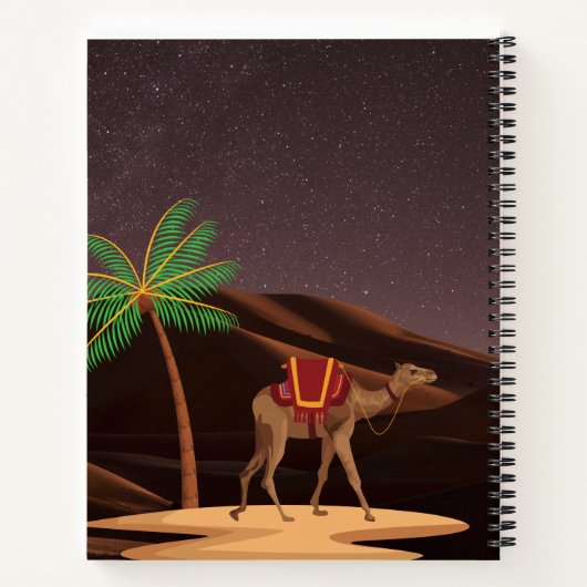 Camel Notebook Notizblock (Rückseite)