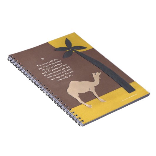 Camel NotebookN Notizblock (Rechte Seite)