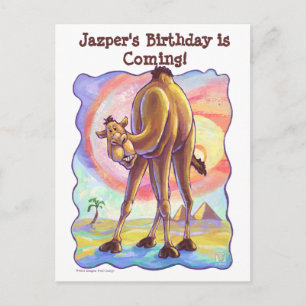 Camel Party Centre Ankündigungspostkarte