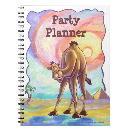 Camel Party Centre Notizblock (Vorderseite)