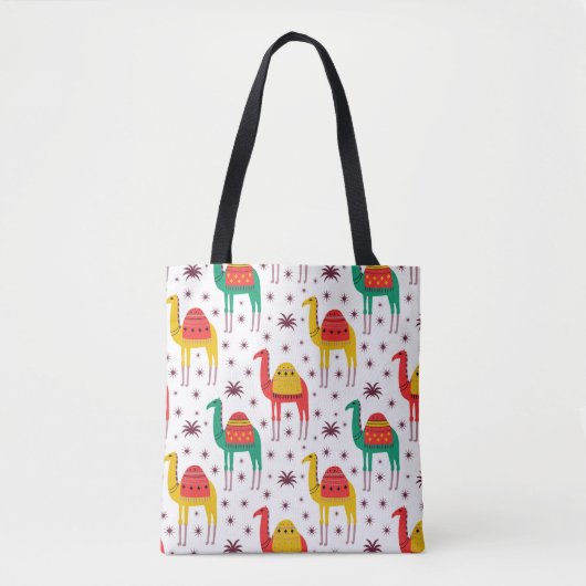 Camel pattern flat color design tasche (Vorderseite)