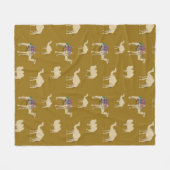 Camel Pattern Fleecedecke (Vorderseite (Horizontal))