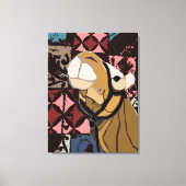 Camel Pattern Leinwanddruck (Vorderseite)