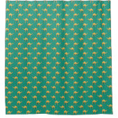Camel Pattern Middle East Camel Fun Arab Duschvorhang (Vorderseite)