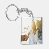 Camel Personalisiertes Foto und Skripttext Schlüsselanhänger (Vorderseite links)