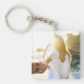 Camel Personalisiertes Foto und Skripttext Schlüsselanhänger (Vorderseite)