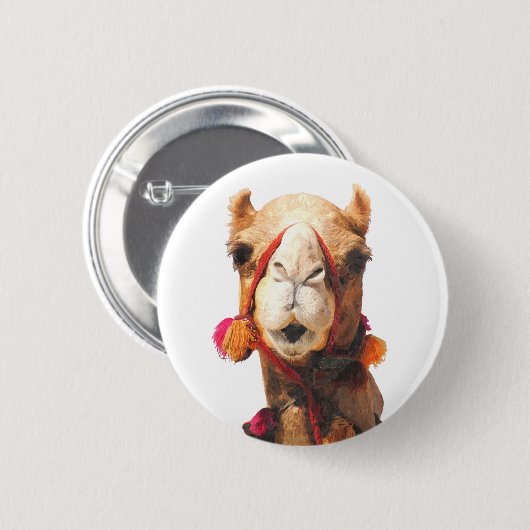 Camel Portrait Button (Vorne & Hinten)