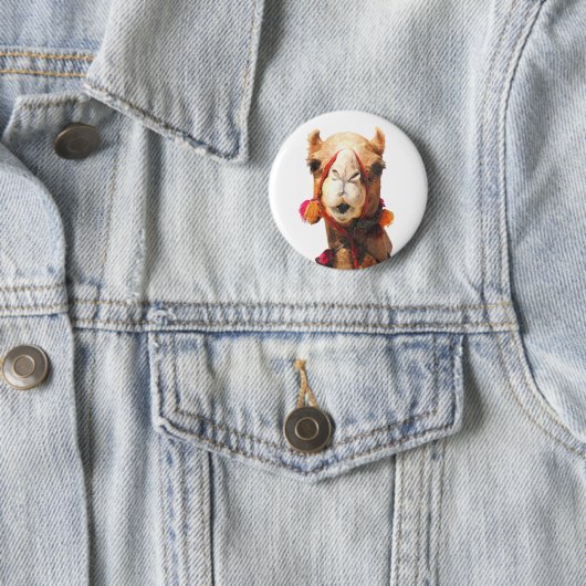 Camel Portrait Button (Beispiel)