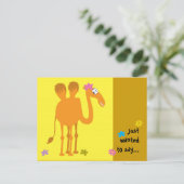 Camel Postcard Postkarte (Stehend Vorderseite)