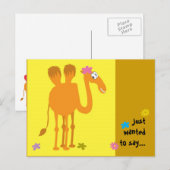 Camel Postcard Postkarte (Vorne/Hinten)