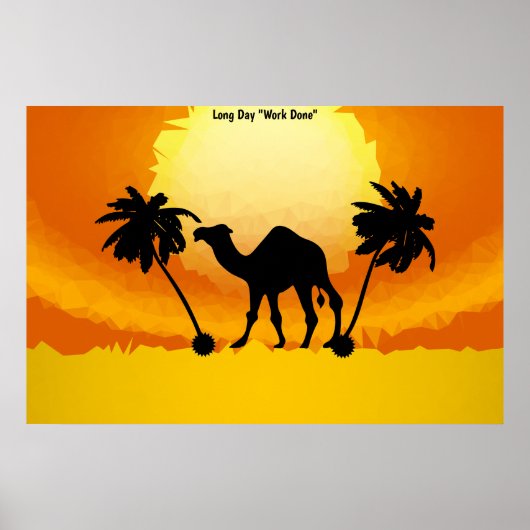 Camel Poster (Vorne)